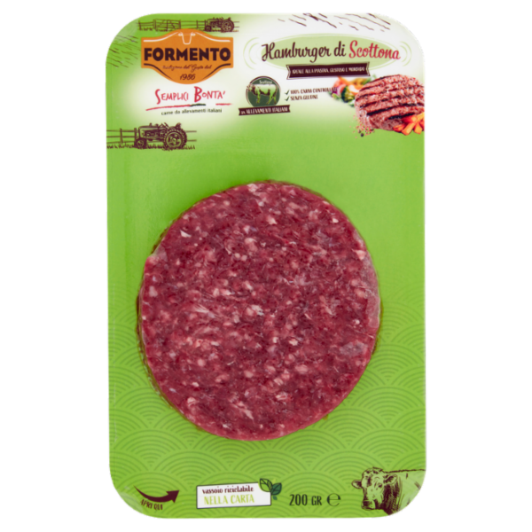 Formento Semplici Bontà Hamburger di Scottona 200 g