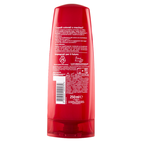 L'Oréal Paris Balsamo Elvive Color Vive, Per Capelli Colorati o con Mèches 250 ml