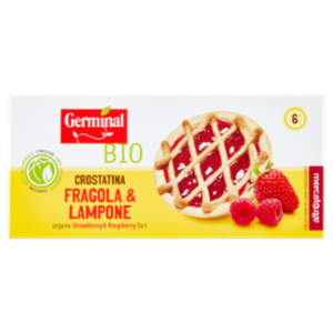 Germinal Bio Crostatina Fragola & Lampone 6 x 45 g