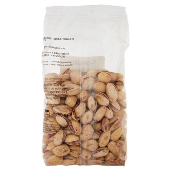 Consilia Frutta Secca Pistacchi Tostati e Salati 250 g
