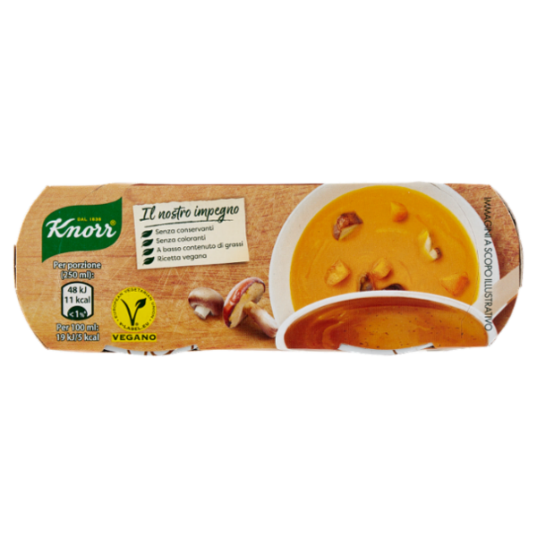 Knorr Cuore di Brodo Funghi Porcini 4 x 28 g