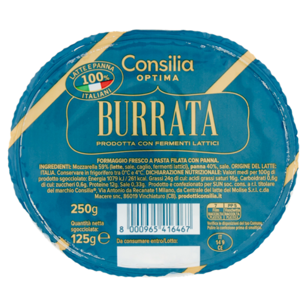 Consilia Optima Burrata 125 g