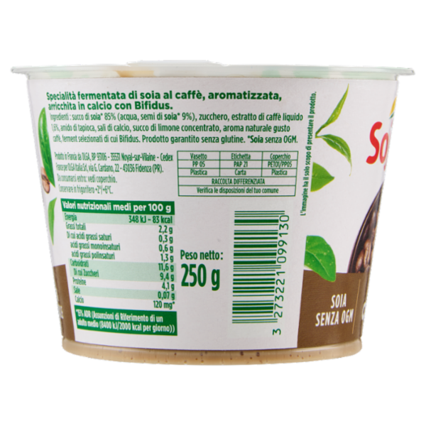 Sojasun Bifidus Caffè 250 g