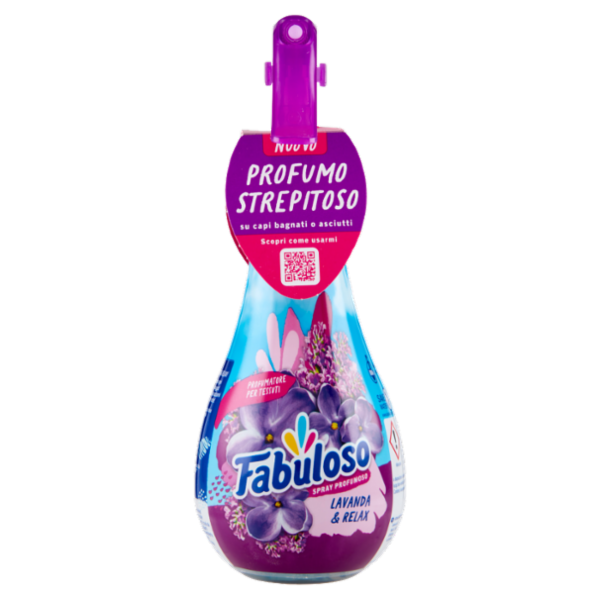 Fabuloso spray profumatore per tessuti Lavanda e Relax 250 ml