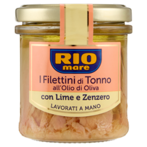 Rio Mare i Filetti Di Tonno All'Olio Di Oliva Con Lime e Zenzero 130 g