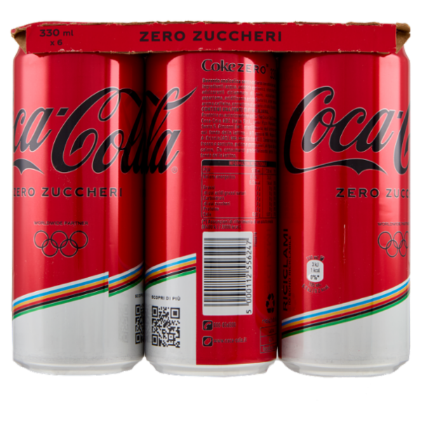 Coca-Cola Zero 6 x 33 cl