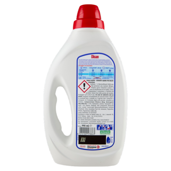 DIXAN Liquido Classico 22 Lavaggi 990 ml