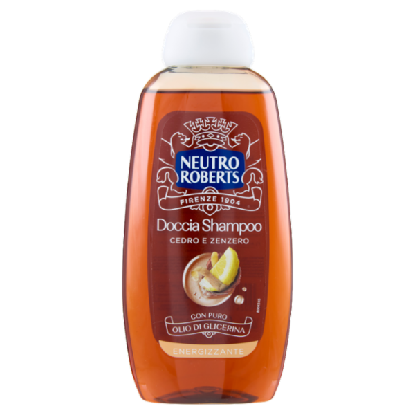 Neutro Roberts Doccia Shampoo Cedro e Zenzero Energizzante 250 ml