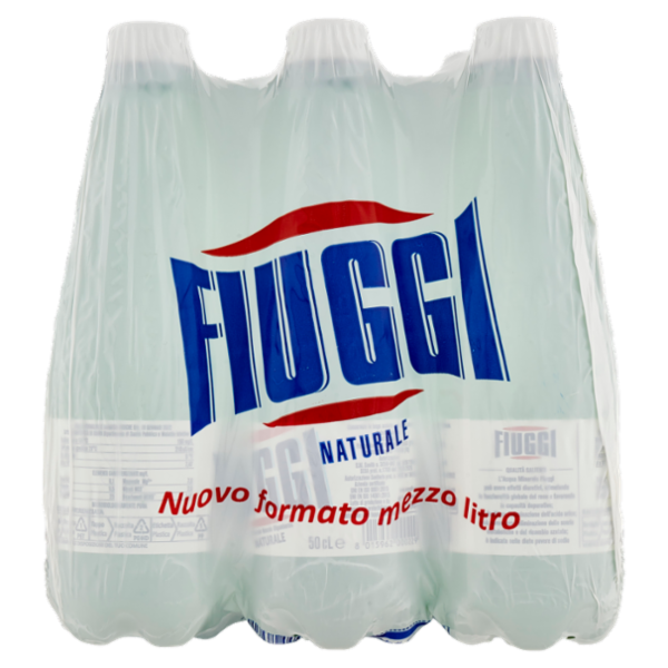 Fiuggi Acqua Minerale Naturale Oligominerale Naturale 6 x 0,5 LT