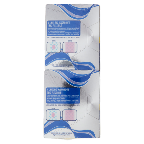 Lines è Assorbenti notte con ali 4 x 9 pz