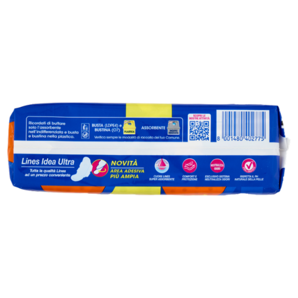 Lines Idea ultra notte con ali 16 pz