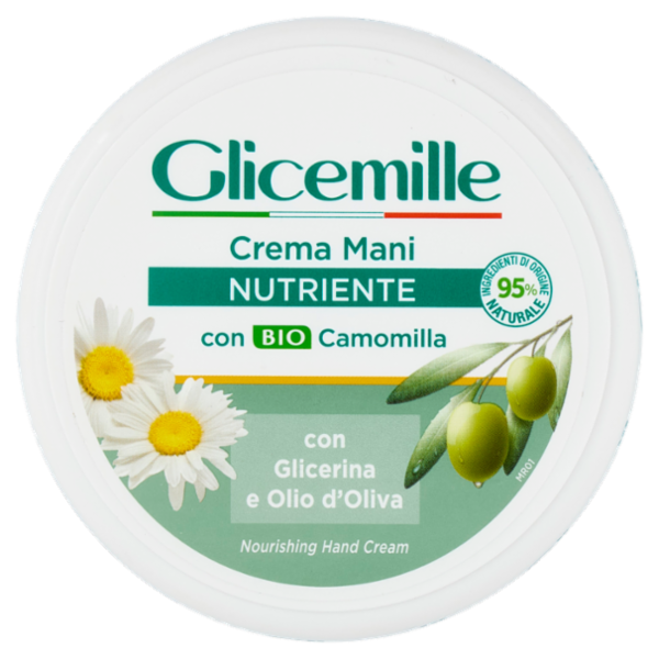 Glicemille Crema Mani Nutriente con Glicerina e Olio d'Oliva 100 mL