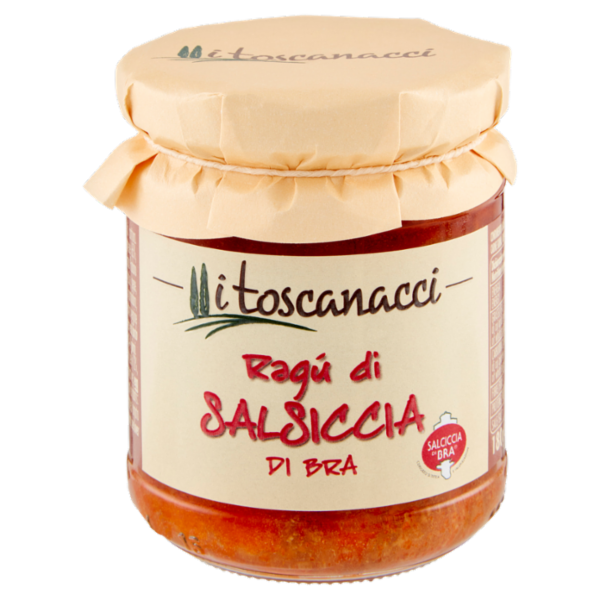 I toscanacci Ragù di Salsiccia di Bra 180 g