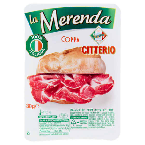 Citterio La Merenda Coppa 30 g