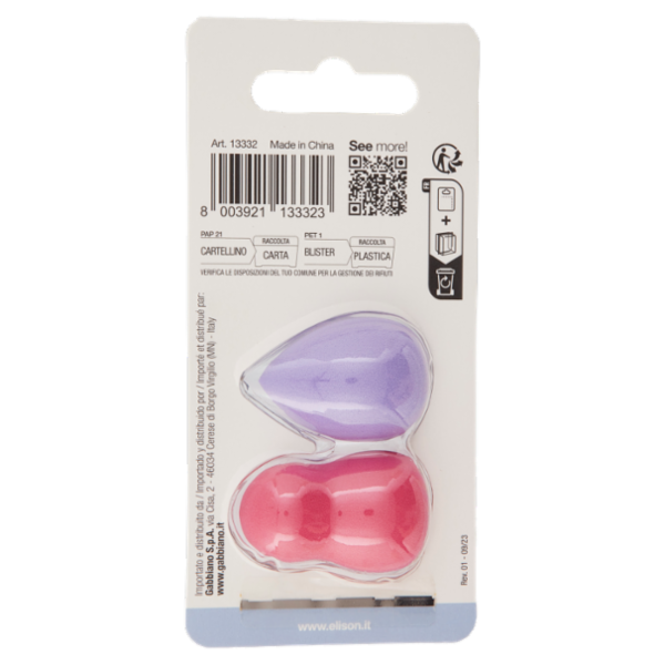 elison Spugne Trucco 2 pz
