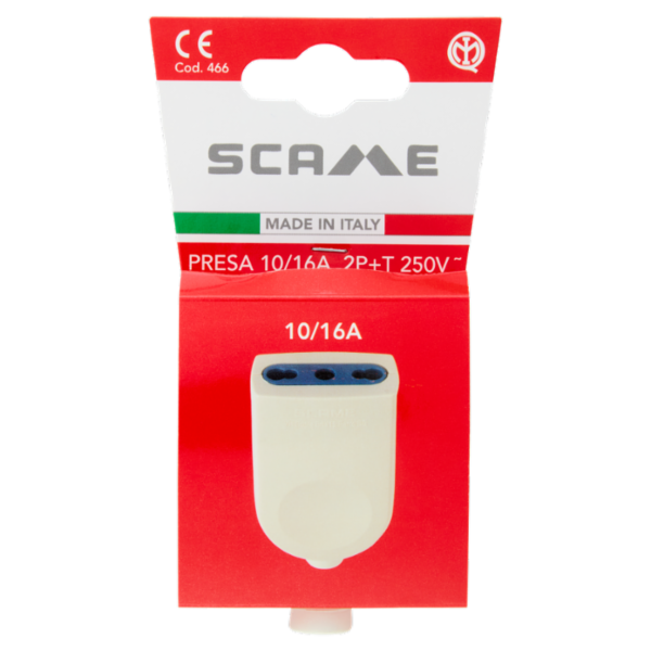 Scame Presa 10/16A 2P+T 250V