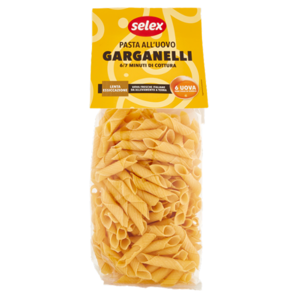 Selex Pasta all'Uovo Garganelli 250 g