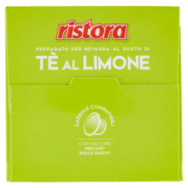 ristora Tè al Limone Capsule Compatibili con Macchine Nescafè Dolce Gusto 10 x 12 g