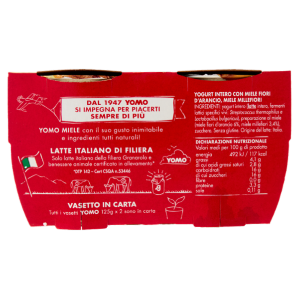 Yomo Intero Miele 2 x 125 g