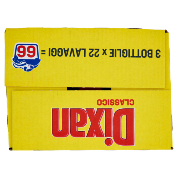 DIXAN Liquido Classico 3x22=66 Lavaggi 3 x 990 ml