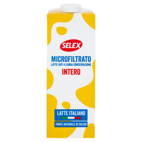 Selex Latte Uht Microfiltrato Intero 1000 ml