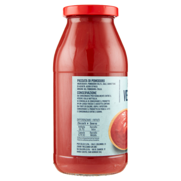 Selex Passata di Pomodoro Vellutata 500 g