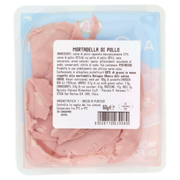 Aia aeQuilibrium & me Mortadella di Pollo 60 g