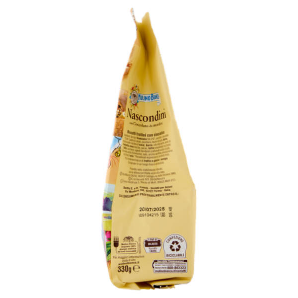 Mulino Bianco Nascondini Biscotti con Cioccolato da Mordere 330g