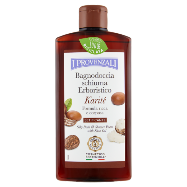 I Provenzali Bagnodoccia schiuma Erboristico Karité Setificante 400 ml