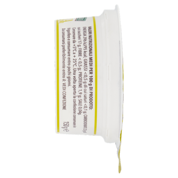 il Canarino Sugo d'Uva bianca Budino a Base di Frutta 150 g