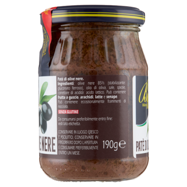 Biffi Patè di Olive Nere 190 g