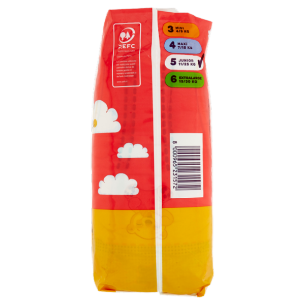 Consilia Pannolini per Bambini Junior 11-25 kg 5 2x18 pezzi