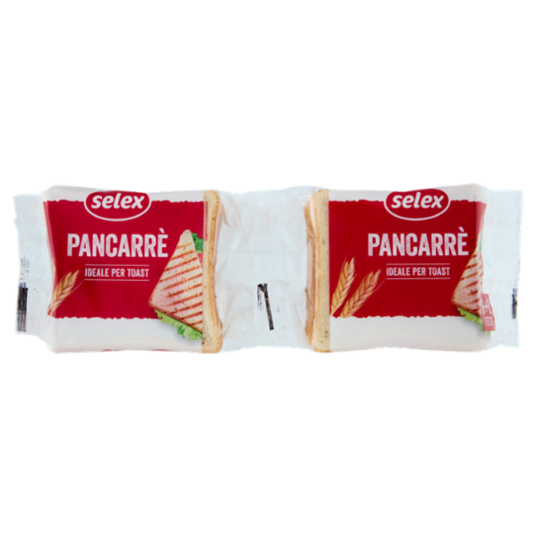 Selex Pane per Toast 6+6 Fette 220 g