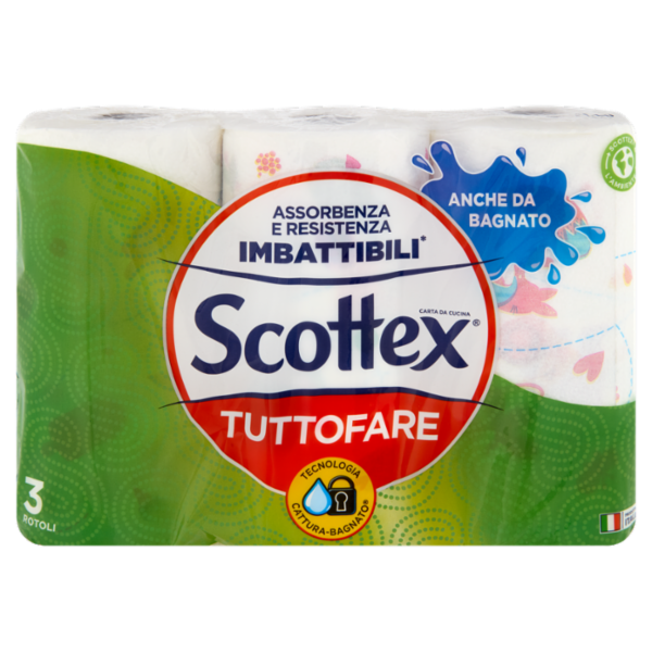 Scottex Tuttofare Carta da Cucina 3 pz
