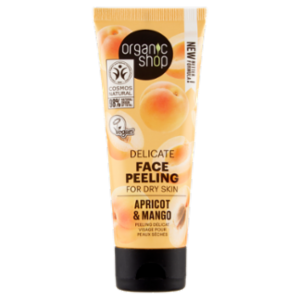 Organic Shop Delicate Face Peeling For Dry Skin Apricot & Mango 75 Ml