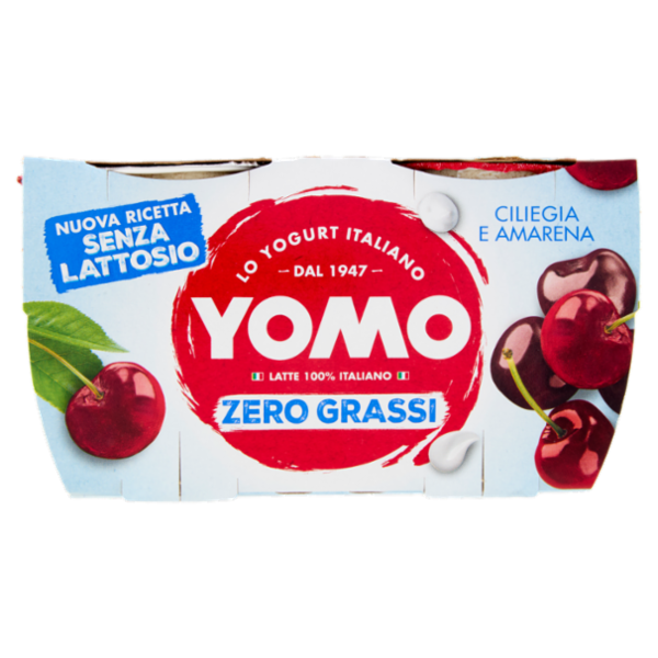 Yomo Zero Grassi Ciliegia e Amarena 2 x 125 g