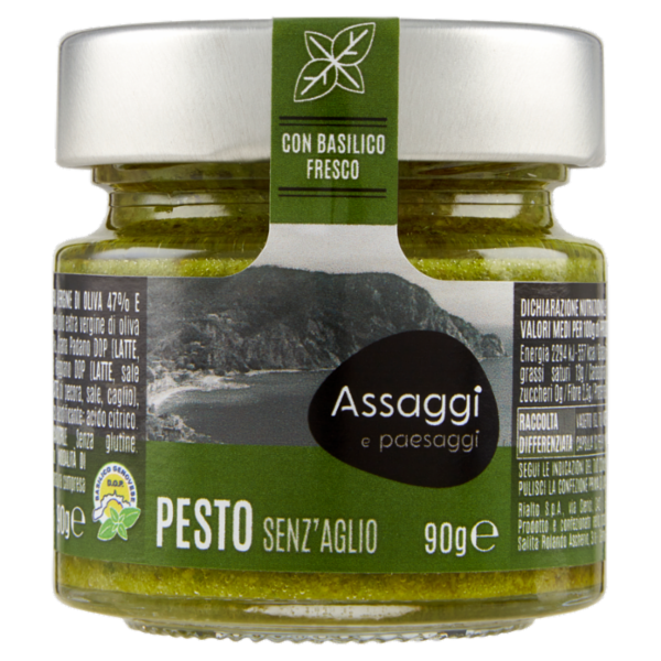 Assaggi e paesaggi Pesto Senz'Aglio 90 g