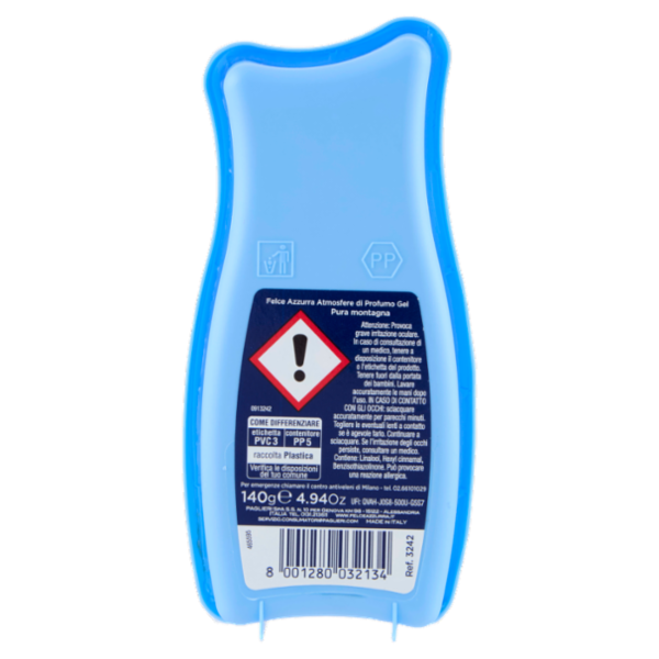 Felce Azzurra Atmosfere di Profumo Pura montagna Gel assorbiodori 140 g