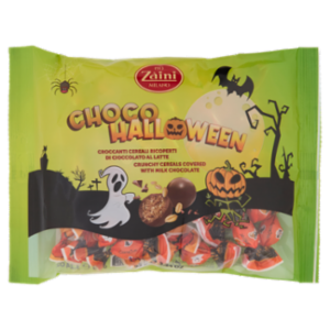Zàini Choco Halloween Croccanti Cereali Ricoperti Di Cioccolato Al Latte 92 g