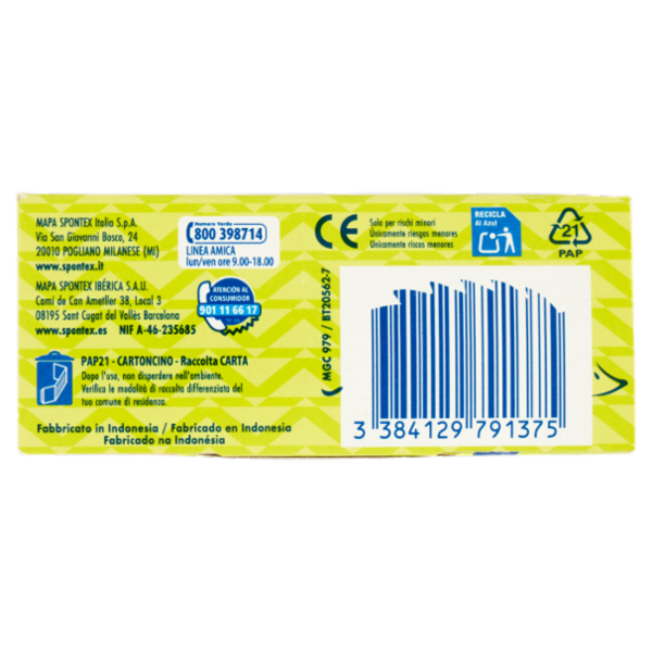 Spontex Guanti Usa&Getta Resistente 40 tg S/M