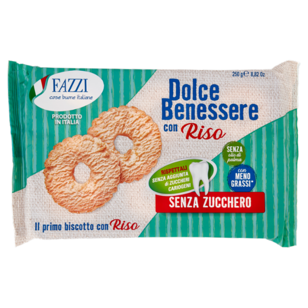 Fazzi Dolce Benessere con Riso Senza Zucchero 250 g