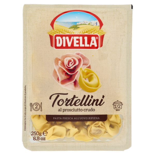 Divella Tortellini al prosciutto crudo 250 g