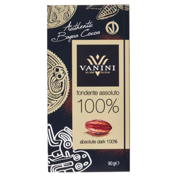 Vanini fondente assoluto 100% 90 g