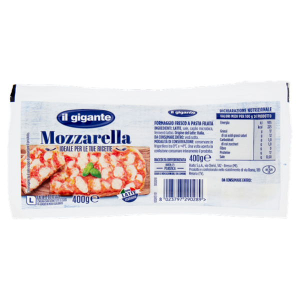 IL GIGANTE Mozzarella 400 g