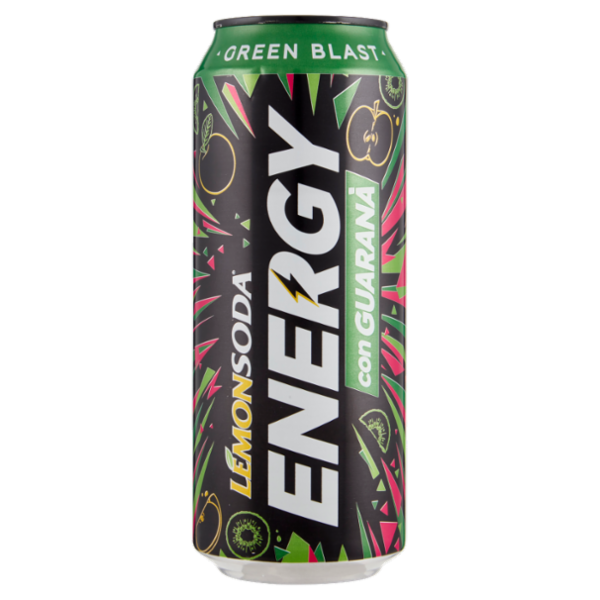Lemonsoda Energy con Guaranà Green Blast 50 cl