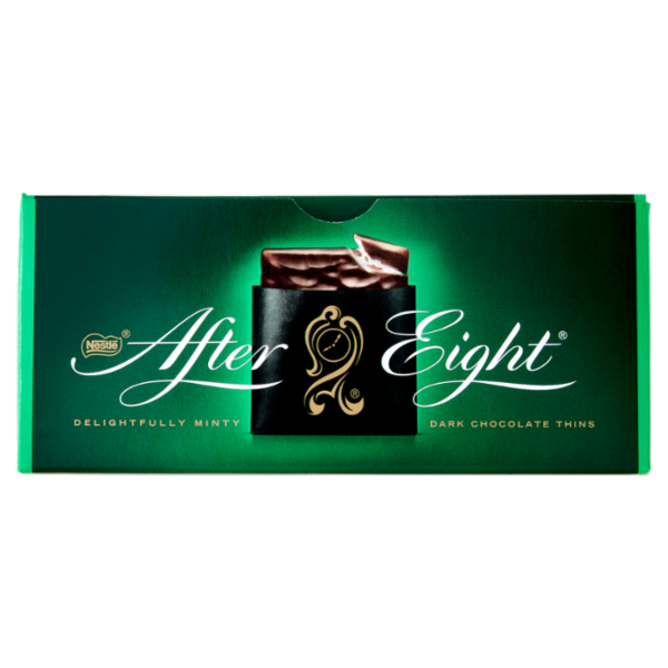 NESTLÉ AFTER EIGHT Sfoglie di Cioccolato Fondente con ripieno alla Menta 200 g