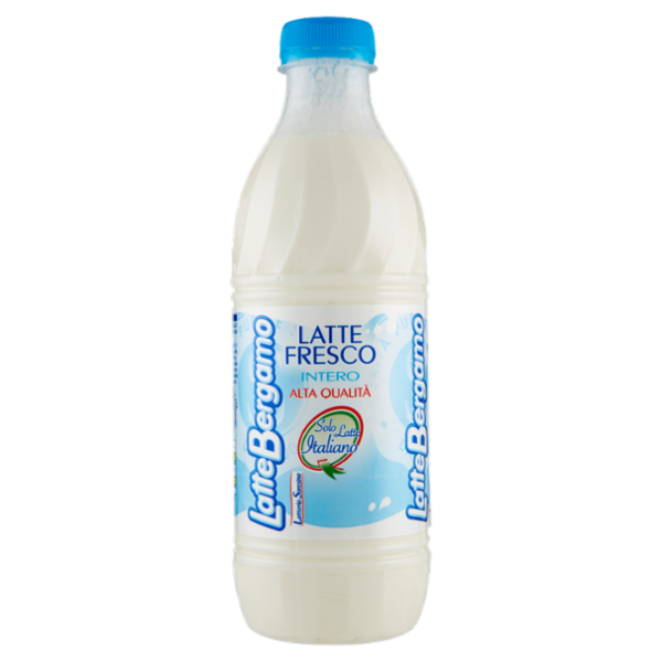 Latte Bergamo Latte Fresco Intero Alta Qualità 1000 ml