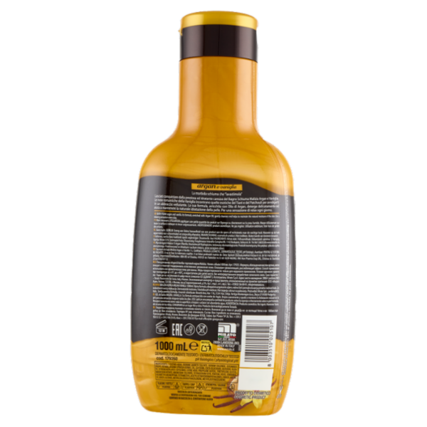 Malizia Bagno Schiuma argan e vaniglia 1000 mL