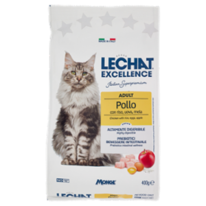 Le Chat Excellence Adult Pollo Con Riso, Uova, Mela 400 g