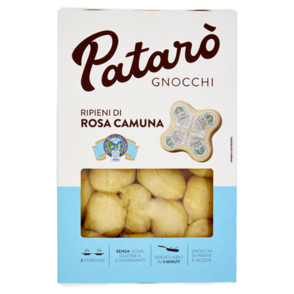 Patarò Gnocchi Ripieni di Rosa Camuna 400 g